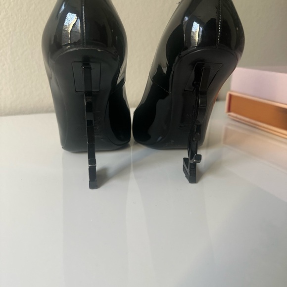 Opyum Point-Toe Heel Patent Leather Pumps - Picture 5 of 6